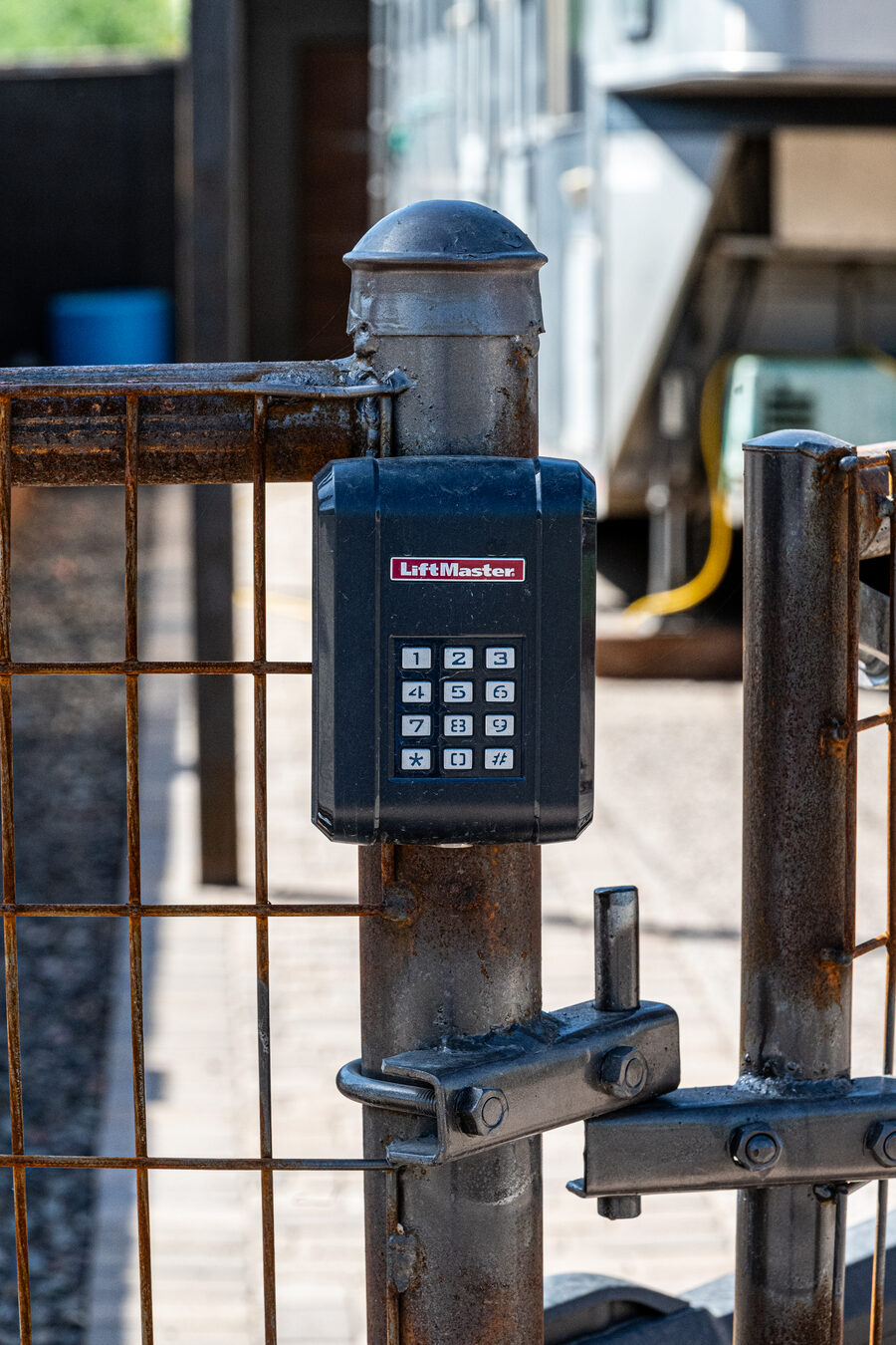 Access control keypad welded wire Arizona