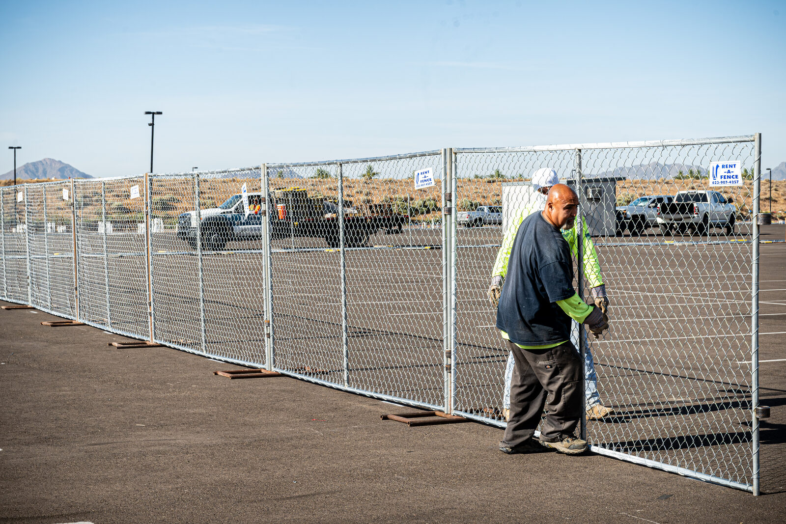LP Steel fence installer Arizona
