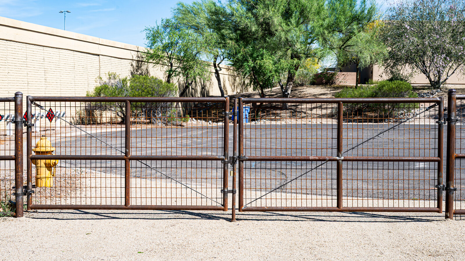 Welded wire double gate Arizona