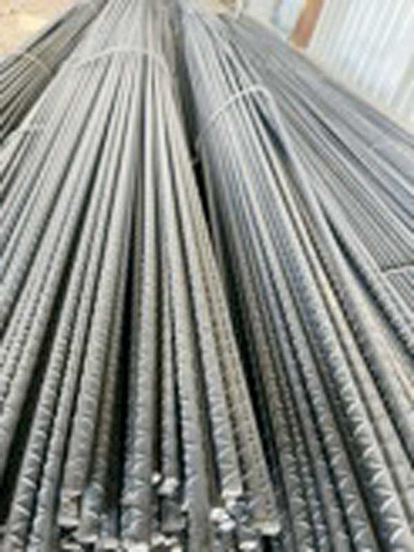 rebar-2 Rebar stocked at an LP Steel yard, Arizona