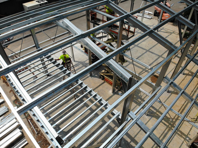 Square steel tube stocked at LP Steel in Arizona